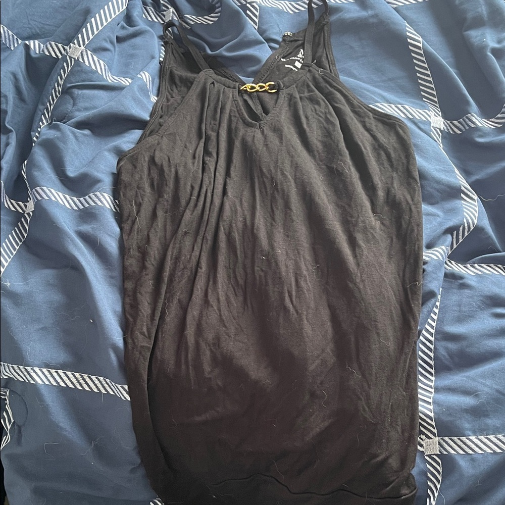 New York & Company Black Tank Top